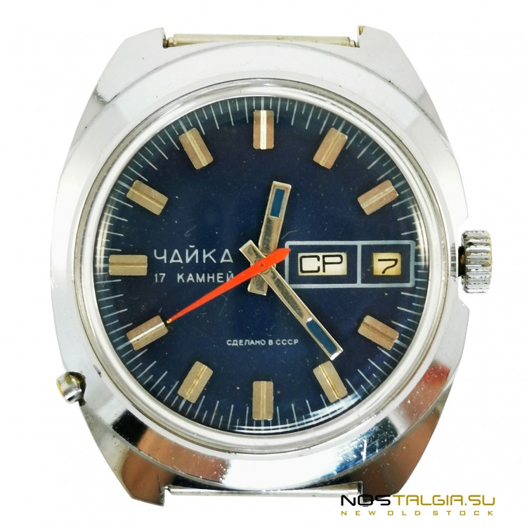 手表"Chaika"2628N苏联在极其罕见的条件下，与一个本地框 