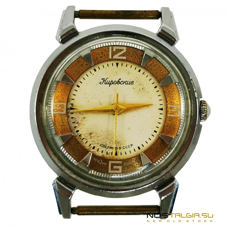 苏联的机械手表"Kirovsky"，非常罕见的情况下，使用