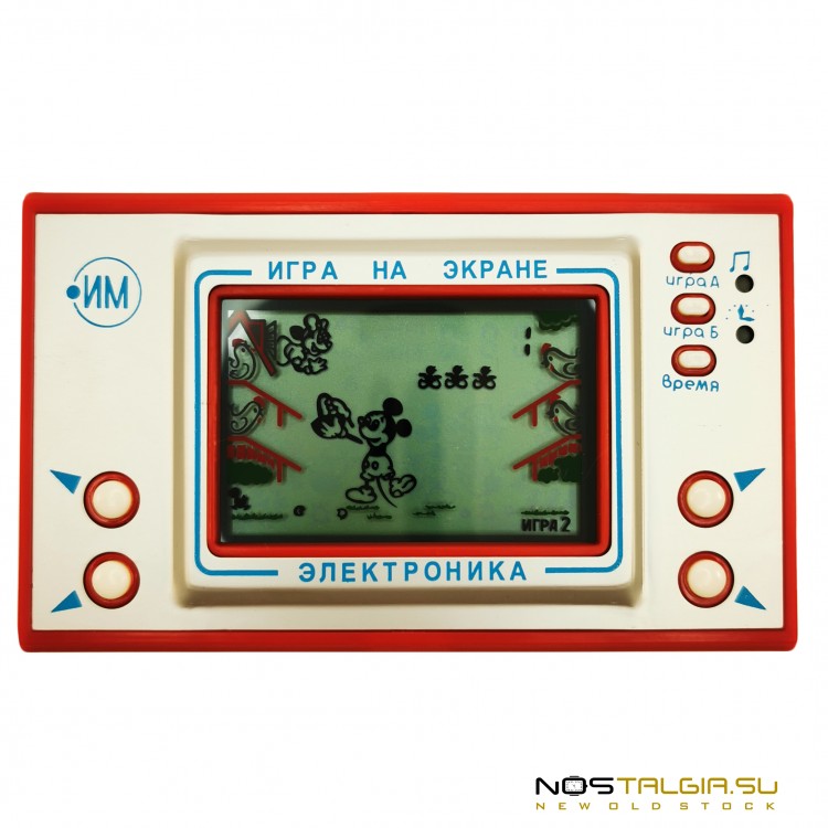 苏联"有趣的米老鼠"的游戏电子产品，绝对是新的