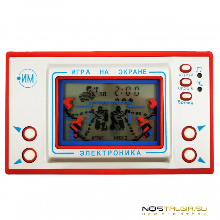 罕见的苏联电子游戏"曲棍球"-新的闹钟 