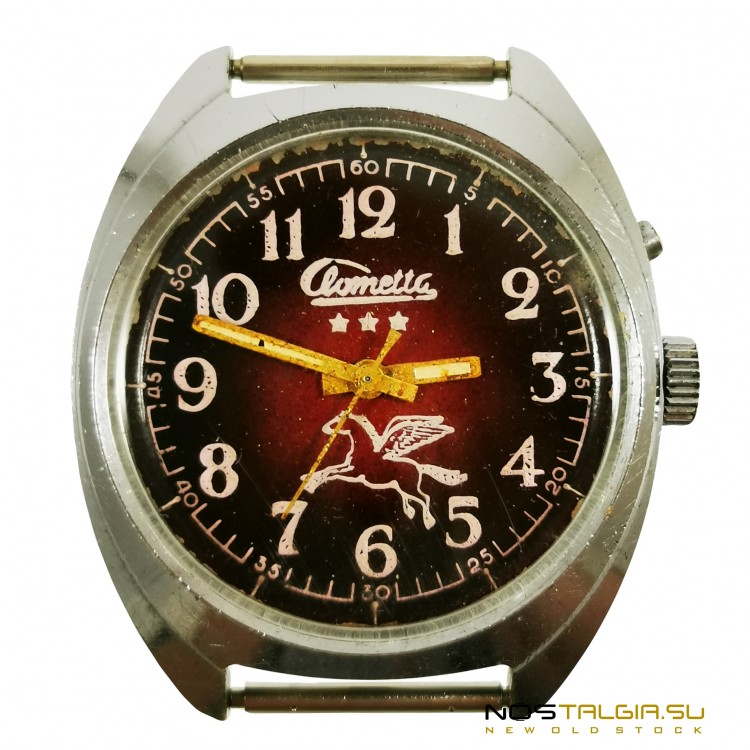 Наручные часы "Полет"- "Clometta" 2609-Н  в пылезащищенном корпусе, бывшие в использовании 