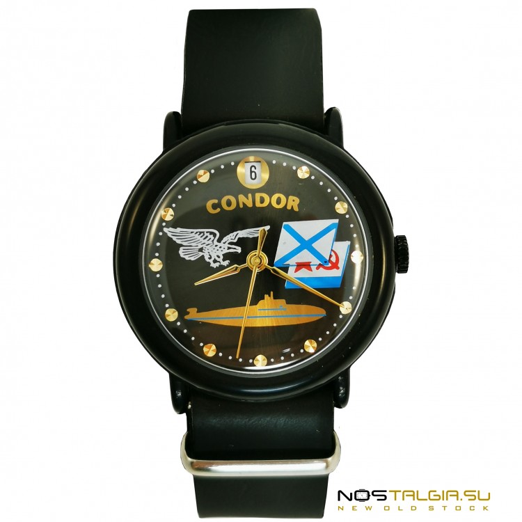机械手表"火箭"神鹰2614-H，为海军，在完美的条件 