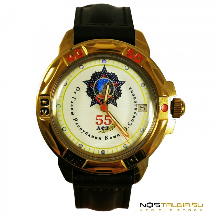 沃斯托克手表-指挥官的手表与高品质的机制"55年的胜利"-新的文件
