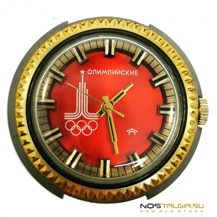 机械手表火箭2609"垫圈"奥运会1980年在莫斯科，新的理想