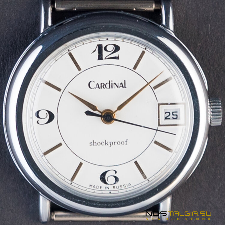 Часы "Ракета" Cardinal, новые с хранения