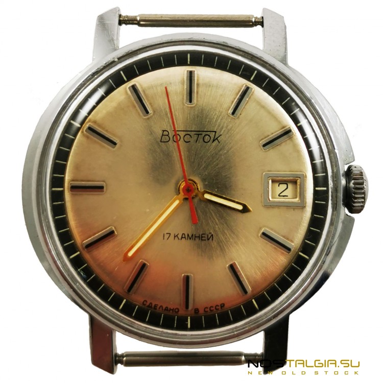苏联的机械手表"东方号"，第二次世界大战胜利40年，状况良好 