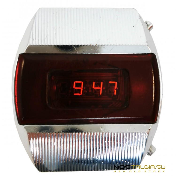 Редкие часы "Электроника 1" СССР Терминатор (пульсар), хорошее внешнее состояние 