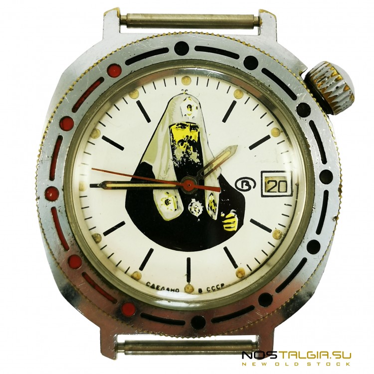 罕见的机械手表"东方号"-"族长"防水-使用 