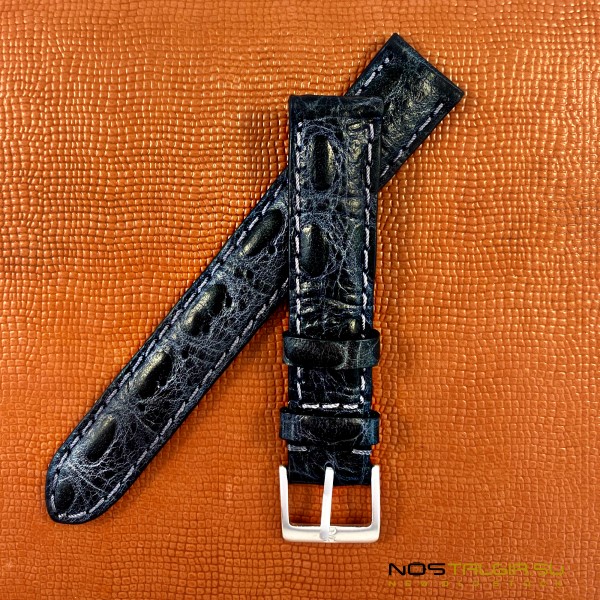Handmade watch strap, genuine leather