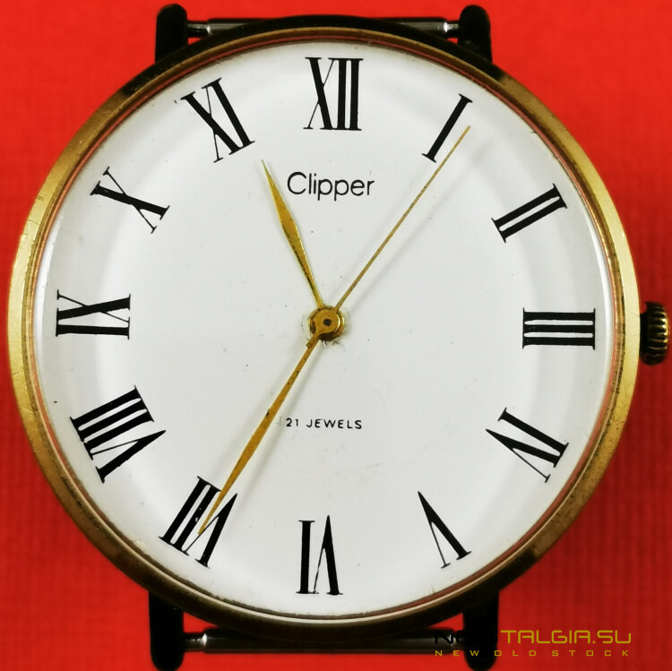 Часы Заря Clipper СССР, экспортные, редкие
