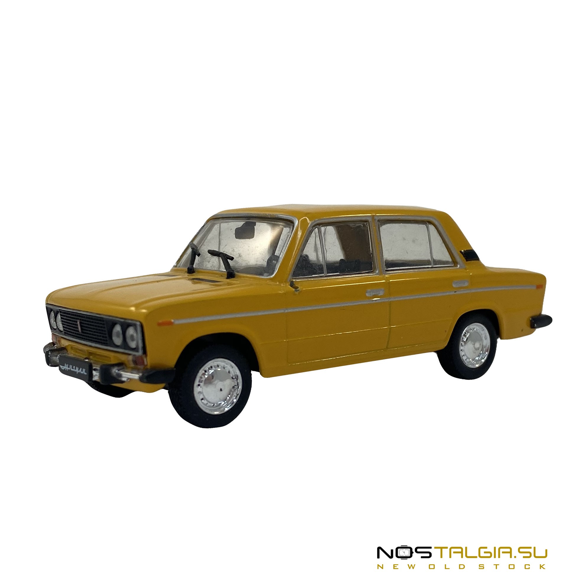 Коллекционная модель "ВАЗ-2106 Жигули", желтого цвета, отличное состояние, с хранения 