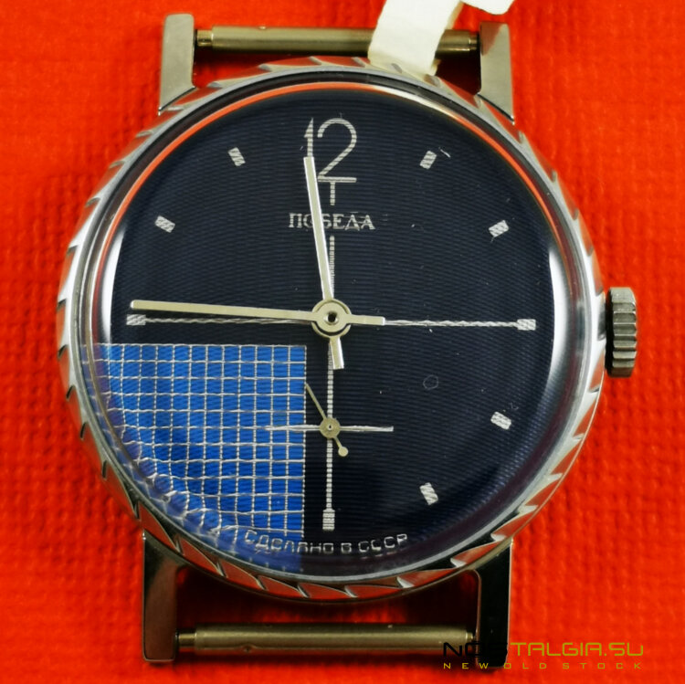 苏联手表的胜利-蓝色防眩光表盘