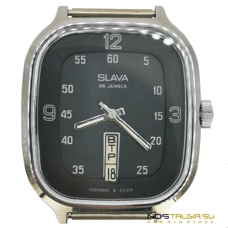 罕见的Slava2428苏联"冰箱"手表-全新的存储