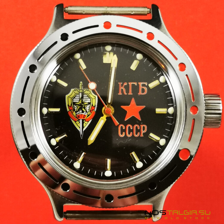 Часы "Восток" КГБ СССР, редкие в идеальной сохранности
