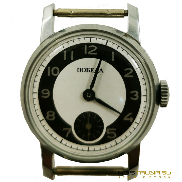 小型Pobeda2609机械手表在铬的情况下，新的存储 