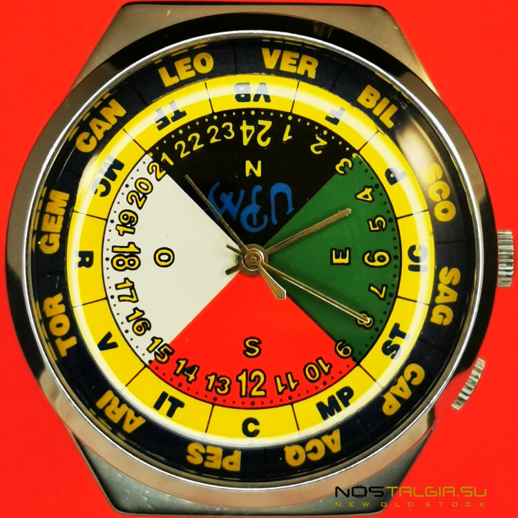 超稀有，神秘的手表"火箭"占星术，新