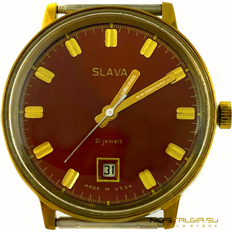 机械手表"荣耀"在苏联制造，保存良好
