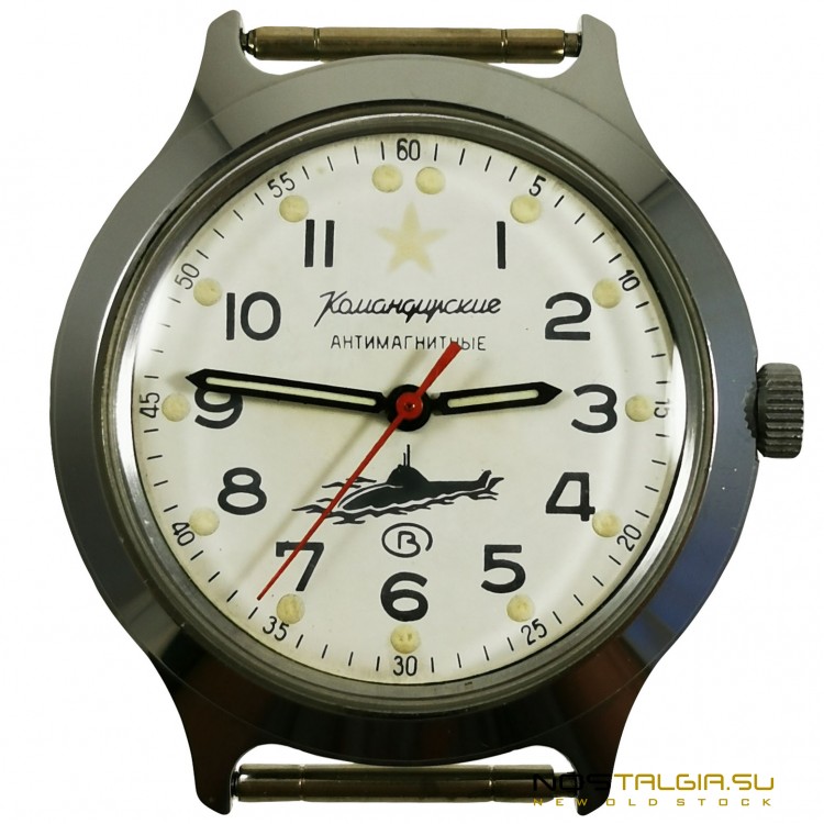 沃斯托克手表-"指挥官的"反磁，"核潜艇"-新从存储
