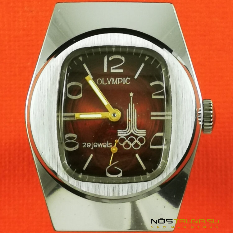 非常罕见的手表"冬天"的苏联-奥林匹亚80
