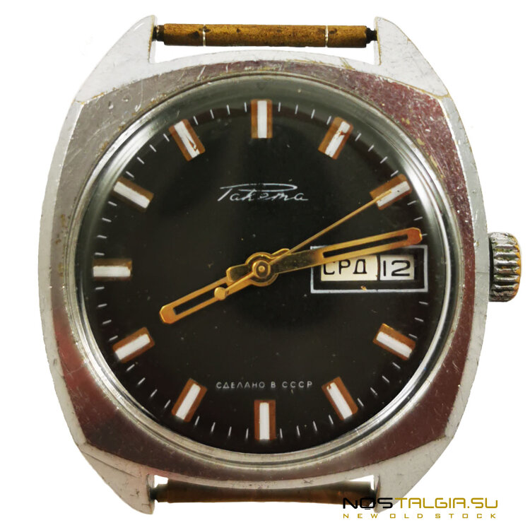 罕见的手表"火箭"苏联2628。N机械的，防磁的，用过的