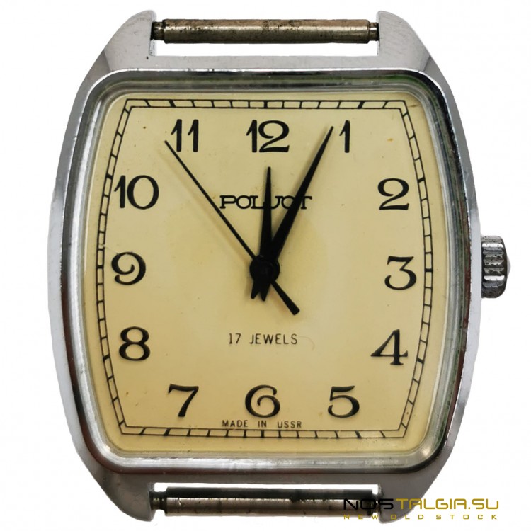 Наручные часы "Полет" СССР 2609-Н , механические , бывшие в использовании 