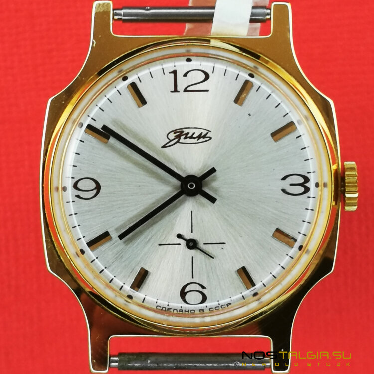 镀金机械手表"ZIM"的苏联，新