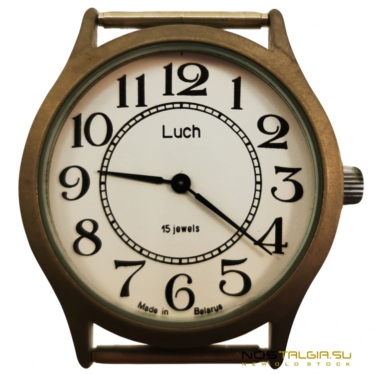 Механические часы "Луч" (произведены в Беларуси) в отличном внешнем состоянии, с хранения  