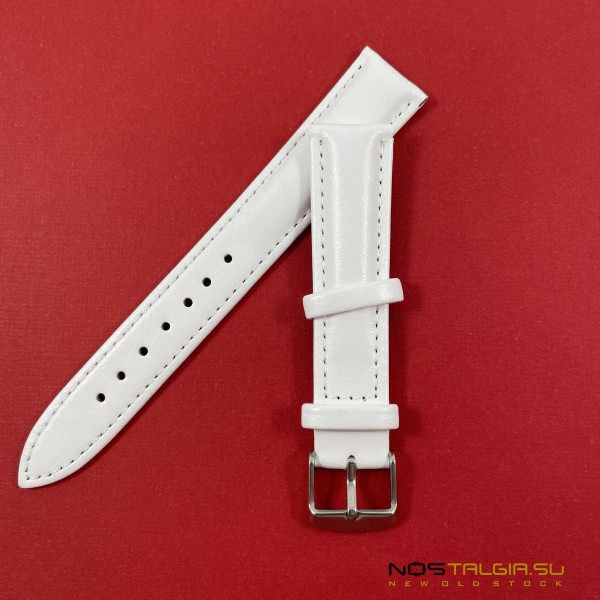 Watch strap, genuine leather - 18 mm