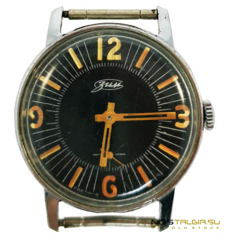 手表"Zim"苏联2602在镀铬的情况下，机械用秒针，使用 