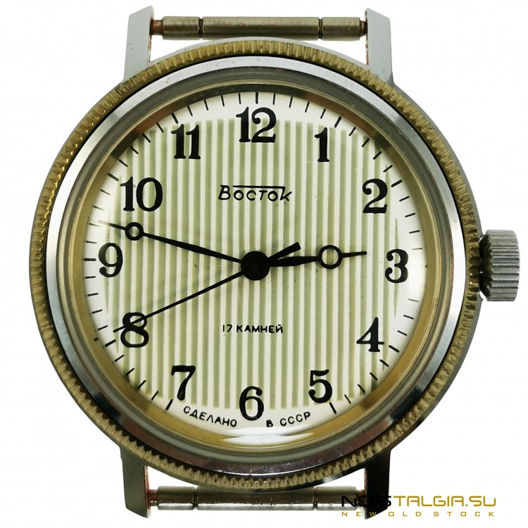 机械手表"东方号"2409-苏联在一个结合的情况下与一个本地盒子，新的存储  