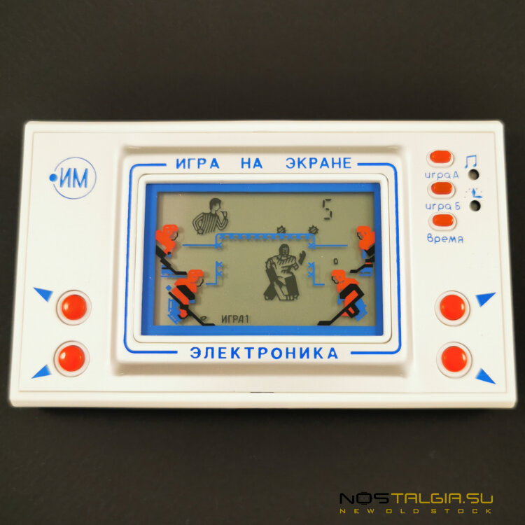 苏联"曲棍球"的游戏电子产品，罕见