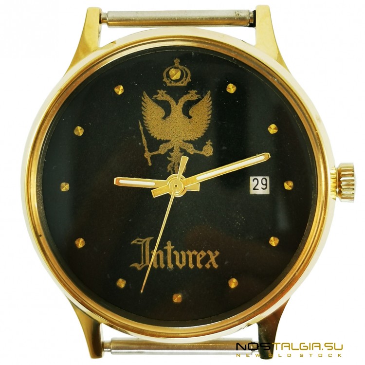 苏联的手表"荣耀"-"Jnturex"-2414与文件和一个本地盒子，NOS