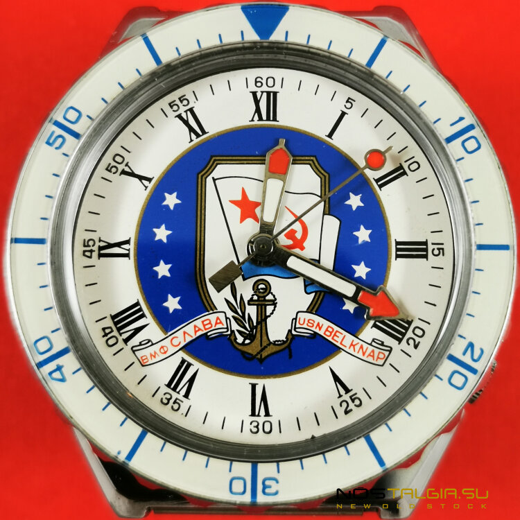 Часы Слава 3036  СССР / 1989 год / новые с  хранения