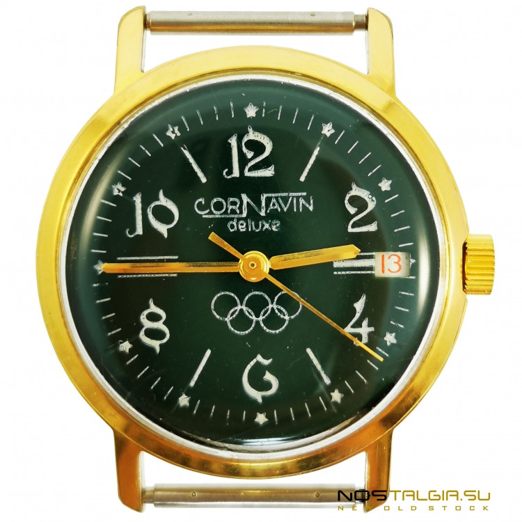 Часы "Восток" 2214 CCCP "CorNavin" Олимпиада 80 с боковым календарем в очень хорошем состоянии