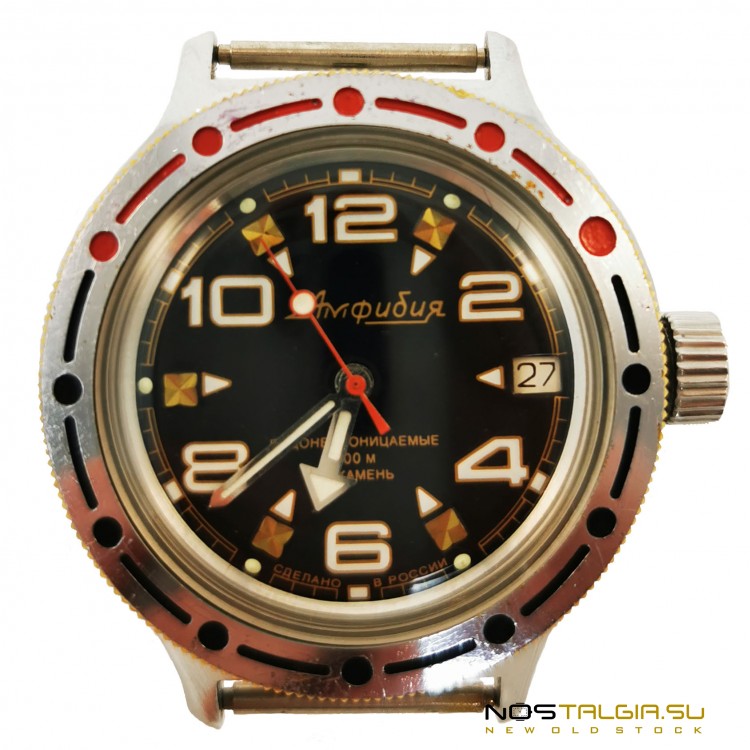手表"Vostok"两栖动物，自动上链，使用