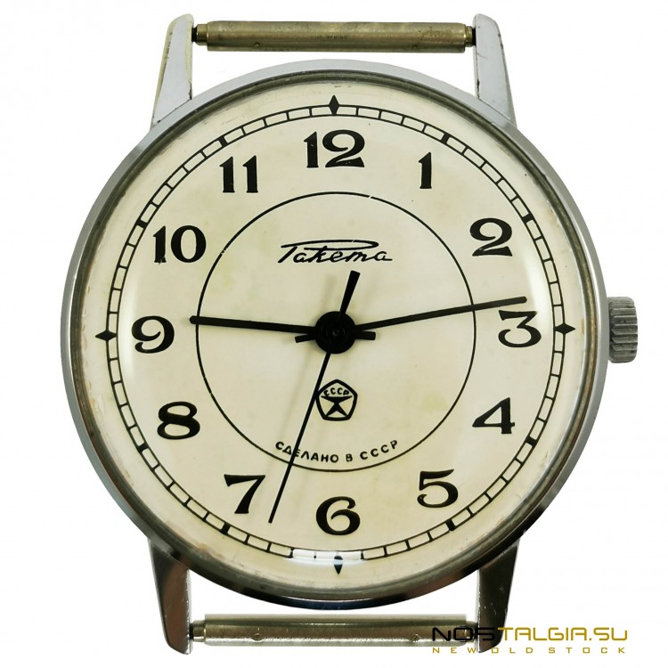 防震机械手表"火箭"2609-在苏联质量标志，良好的条件 