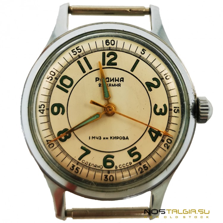 罕见的手表"祖国"的苏联机械自绕组，新从存储