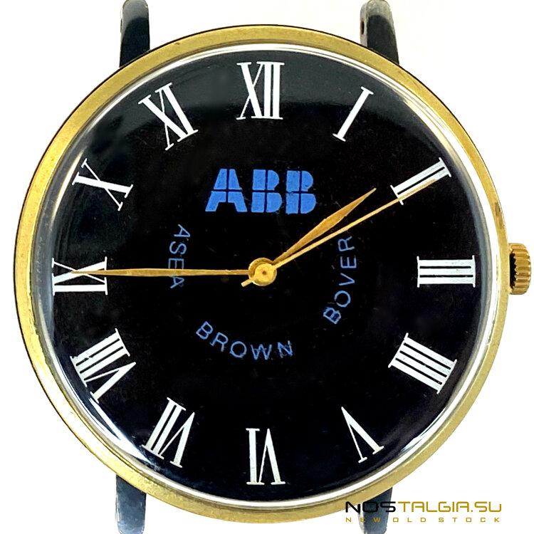 Редкие механические часы "Заря" ABB (ASEA BROWN BOVERI)