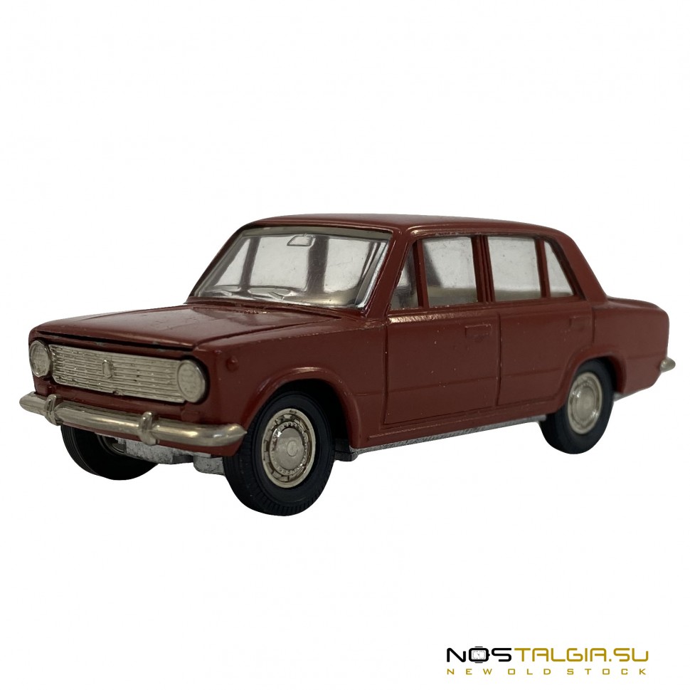 VAZ 2101 Kopeyka Classic White Sedan USSR 1970 Year 1:43 Scale Diecast Model Car