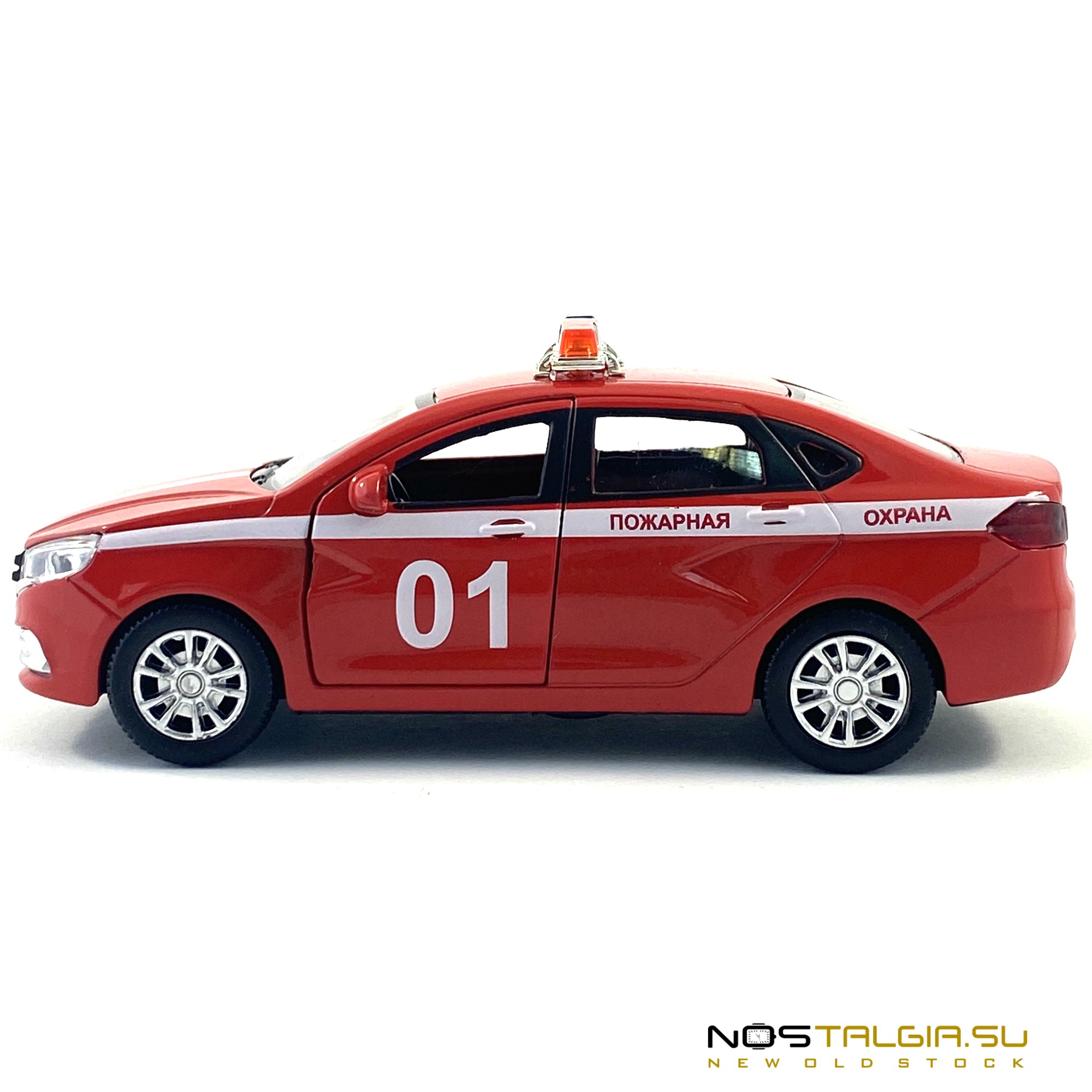 玩具车"拉达灶神星"红色,AUTOGRAND消防部门,规模1:36,新从存储